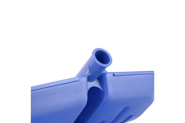 Полипропиленовая синяя лопата 400 х 420 мм без черенка, СИБРТЕХ Россия 61618