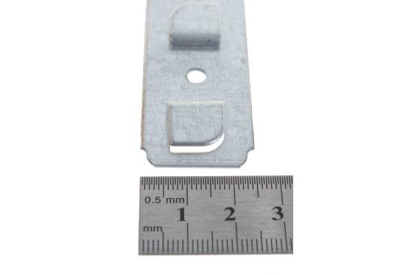 Оконная пластина ПО Зубр 190 х 25 х 1.2 мм для профиля KBE, VEKA 70 мм 31046-190-70_z01