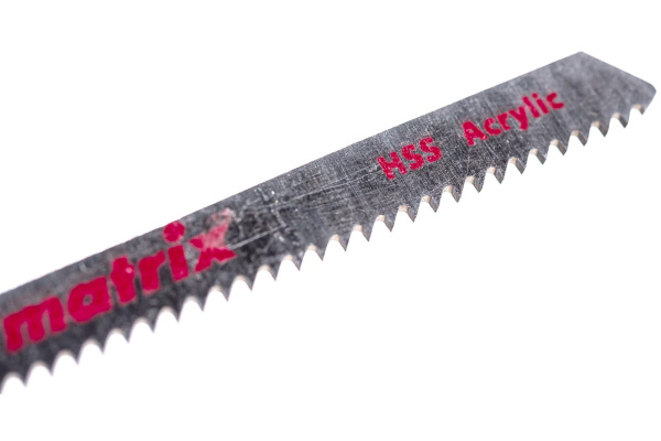 Полотна для электролобзика  по пластику, 100х72 мм, 2 мм, 3 шт. MATRIX 78232