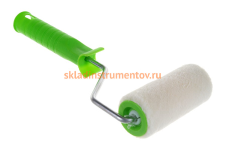 Валик СИБРТЕХ ВЕЛЮР с ручкой 100 мм ворс 5 мм 80132