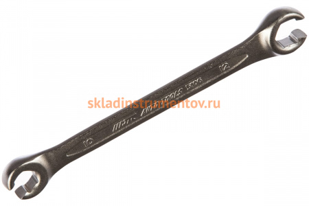 Накидной ключ с прорезью 10х12мм JTC-5106
