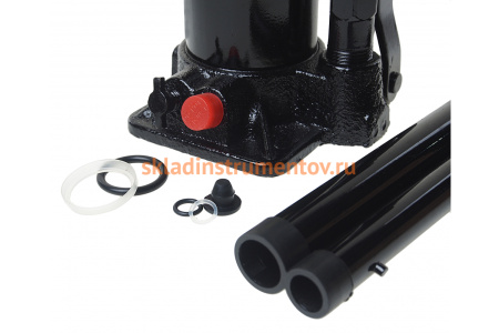 Гидравлический бутылочный домкрат Эврика с клапаном, 4 т, ремкомплект ER-80041