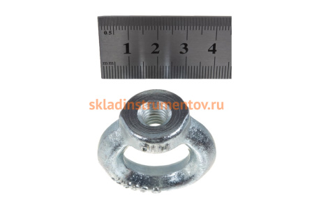 Рым-гайка ЗУБР DIN 582 М10 1 шт оцинкованная 304326-10 Рым-гайка ЗУБР DIN 582 М10 1 шт оцинкованная 304326-10