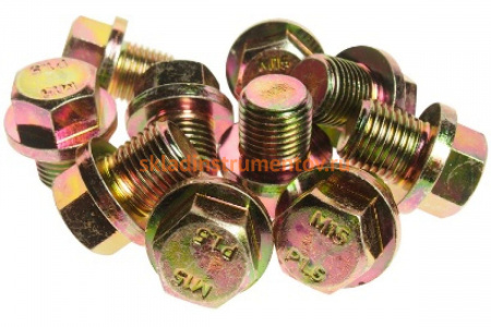 Маслосливные пробки М15, длина 15.1мм, шаг 1.5мм, 10шт JTC-2005