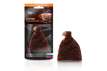 Подвесной ароматизатор Airline Мешочек с гранулами бодрящий кофе AFME035