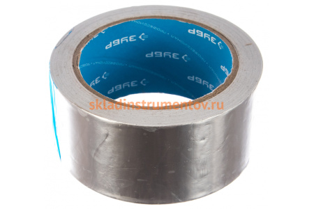 Лента алюминиевая клеящая (50 мм; 25 м) Зубр 12262-50-25