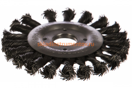 Щетка дисковая жгутовая METAL Standard (115x22.2 мм) D.BOR D22-MS-115-222-050