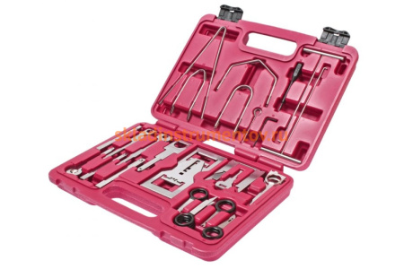 Универсальный набор инструментов для демонтажа авторадиоаппаратуры (46 предметов в кейсе) JTC 4082