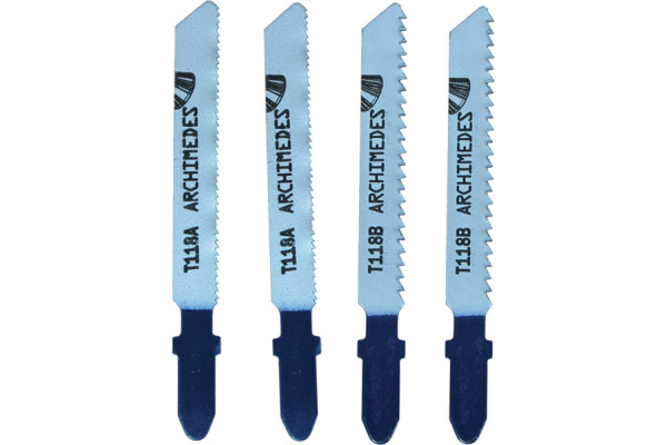 Набор полотен по металлу Norma (Т-тип; 4 шт.; T118A, T118B) Archimedes 91130