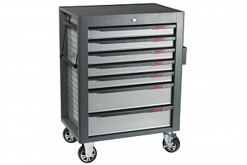 Тележка инструментальная (7 секций, серая, на колесах) JTC S1074