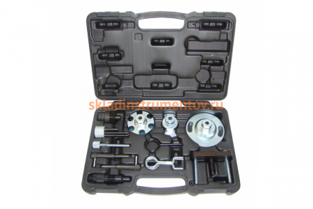 Набор для временной фиксации валов двигателей VW/AUDI /VAG,TDI/ при ремонтных работах 14 предметов FORCE 914G5