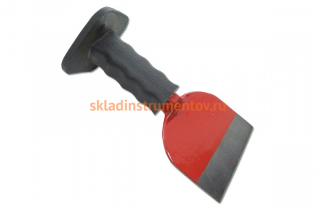 Зубило SANTOOL 220х100 мм с протектором крашенное 031002-100-220