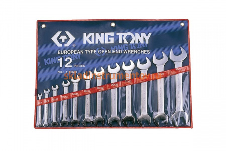 Набор рожковых ключей KING TONY 6-32 мм 12 предметов 1112MR