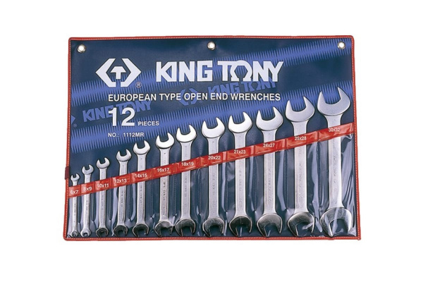 Набор рожковых ключей KING TONY 6-32 мм 12 предметов 1112MR