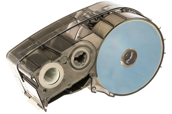 Лента 12.7мм/6.4м винил, черный на белом Brady M21-500-595-WT brd142807