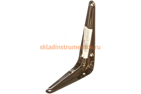 Уголок-кронштейн STAYER MASTER 125х100 мм, коричневый 37401-3