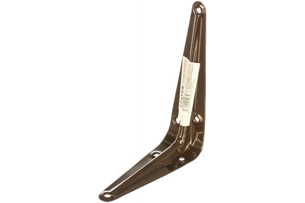 Уголок-кронштейн STAYER MASTER 125х100 мм, коричневый 37401-3