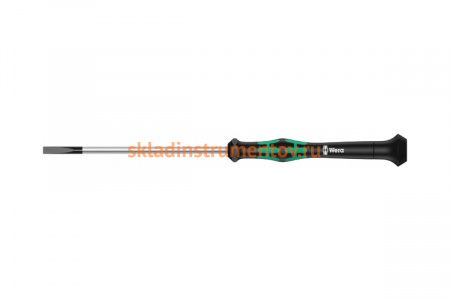 Шлицевая отвёртка для прецизионных работ WERA SL 0.30 x 1.8 x 40 мм WE-117993
