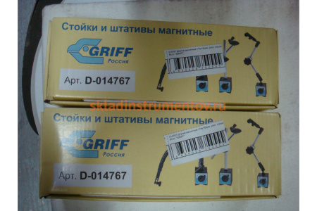 Штатив магнитный 176х150мм, усилие отрыва 80 кг GRIFF 014767