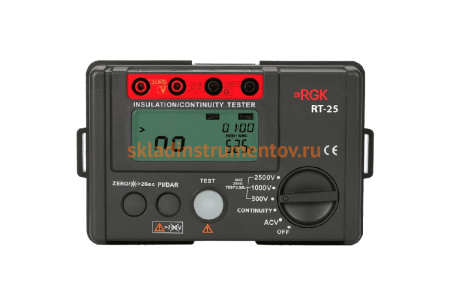 Мегаомметр RGK RT-25 776523