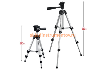 Элевационный штатив ЗУБР ШП-65, 34942