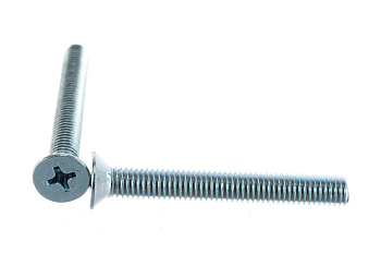 Винт ЗУБР DIN 965, M5 x 40 мм, 6 шт, кл. пр. 4.8, оцинкованный, 303116-05-040