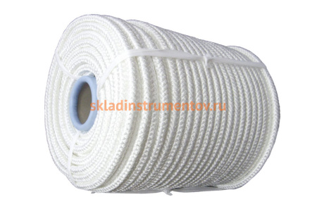 Плетеный капроновый фал РемоКолор D10мм, бухта L 100м, 24-прядный, 1300кгс 51-2-030 Плетеный капроновый фал РемоКолор D10мм, бухта L 100м, 24-прядный, 1300кгс 51-2-030