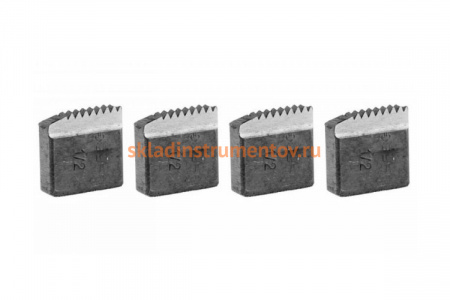 Резцы конические для трубных клуппов "ЭКСПЕРТ" (1/2"; 4 шт.) Зубр 28273-1/2_z01