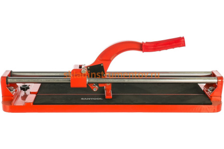 Плиткорез SANTOOL ПРОФИ 500х16 мм с подшипником усиленная ручка 032503-500