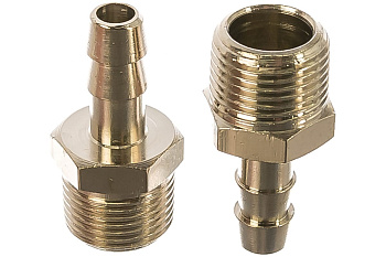 Переходник M3/8" - ёлочка (8 мм) 1233/5 370/6 GAV 15253