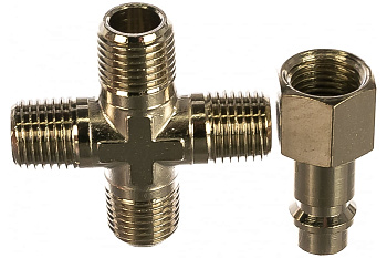 Переходник для компрессоров (1/4"; рапид) 113 A/1 449/2 F1/4" GAV 16458