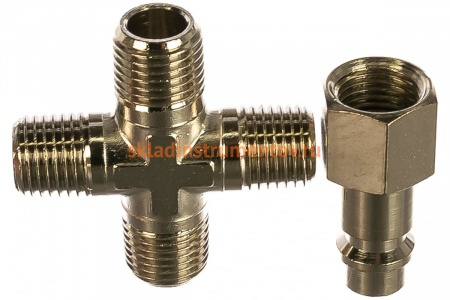 Переходник для компрессоров (1/4"; рапид) 113 A/1 449/2 F1/4" GAV 16458