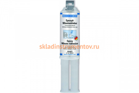 Эпоксидный минутный клей Weicon прозрачный 24 мл wcn10550024