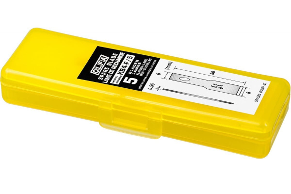 Лопаточные лезвия OLFA для ножа 6 мм OL-KB4-F/5