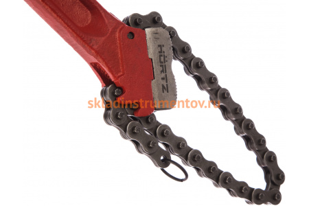 Трубный ключ HORTZ цепной, 18" HOR 778958
