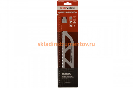 Полотно для сабельной пилы S1243 HM, по газобетону, 305 мм REDVERG 6623580