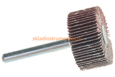 Круг шлифовальный лепестковый на шпильке (30х15 мм; 6 мм; Р120) KLINGSPOR 12847