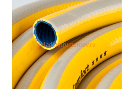 Поливочный армированный 3-х слойный шланг Raco COMFORT 3/4"x25м 40303-3/4-25_z01