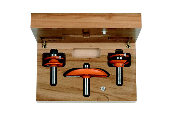 Комплект фрез концевых (3 шт; хвостовик 12 мм; B2) CMT 900.512.11