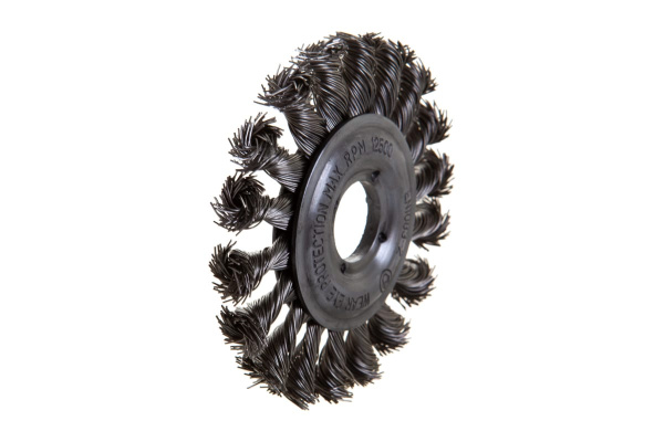 Щетка цилиндрическая со жгутовой нержавеющей проволокой Эксперт 563 (100 мм; 22.2 мм) Профоснастка 20806003