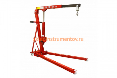 Гидравлический кран СТАНКОИМПОРТ складной, низкий профиль 80 мм, 1 т T31002CE
