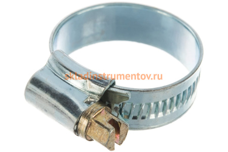 Металлические, червячные хомуты СИБРТЕХ 19-29мм, ширина 12мм, английский тип, W1, 2шт 47667
