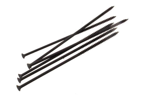 Фосфатированный саморез с мелкой резьбой по дереву/металлу Зубр PH2 4,8x152 мм 6 шт 300016-48-152