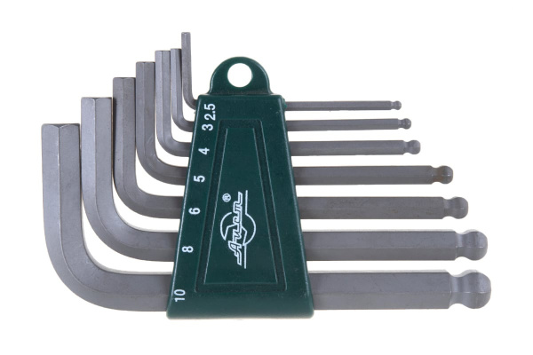 Набор Г-образных шестигранных ключей 7 предметов AIST 1054107HW 00-00003797