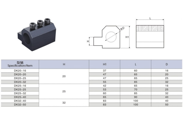 Токарный блок для сверла DK20-20 ACCKee ho00001