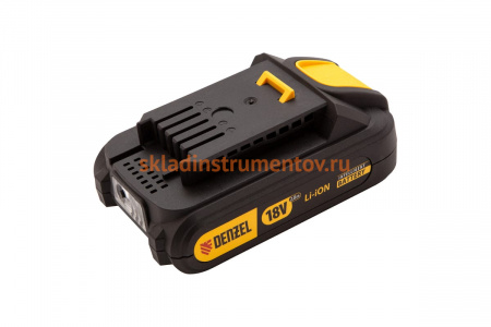 Батарея аккумуляторная IB-18-2.0 (2.0 Ач; 18 В; Li-Ion) Denzel 28433