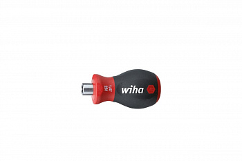 Отвертка-битодержатель Wiha SoftFinishSTUBBY 29463