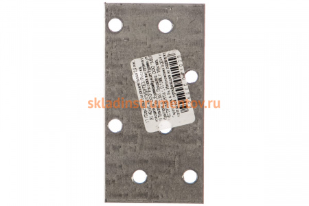 Соединительная пластина СИБРТЕХ 2,0 мм, PS 40x80 мм P 46457