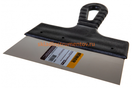 Фасадный шпатель (200 мм, нержавеющая сталь) Biber 35206 тов-048240