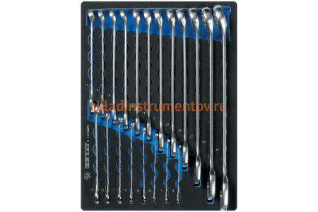 Ложемент для набора комбинированных ключей 9-1220MRV, EVA KING TONY 85811732B